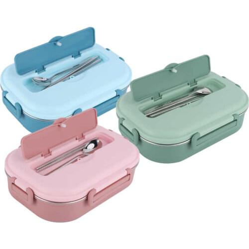Lunch Box Lunch Box Bento Box Lunch Boxes Containers Stainless Steel Lunch Box 4‑Grid Portable Bento Box Food Storage