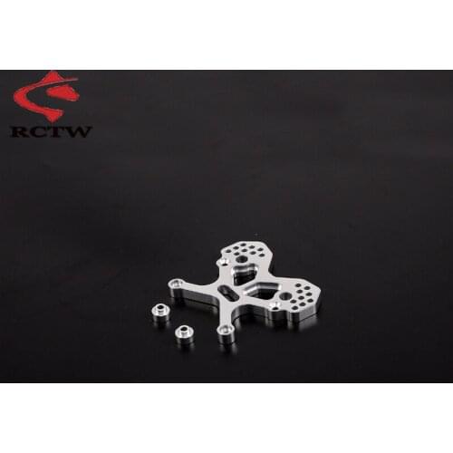 CNC Metal Front and Rear Shock Bracket Support for 1/5 HPI Rovan KM BAJA Multiple Hole Adjustable Suspension Height RC Car Parts