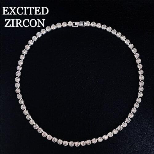 Fashion Woman Man Exquisite Simple Necklace Collar Necklace Casual Rhinestone Tassel Necklace Party Jewelry Party Gift