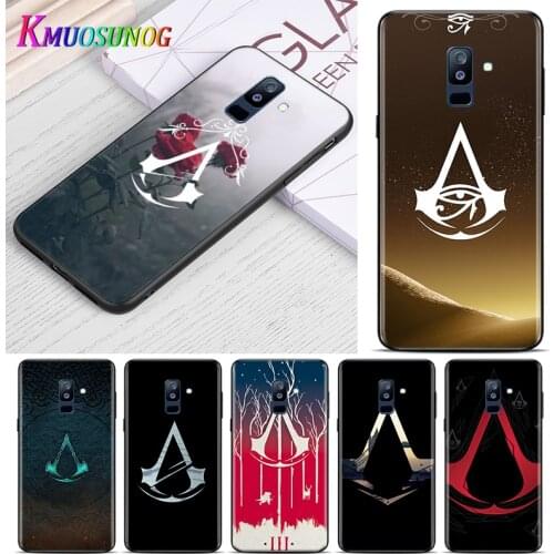 Assassins Sign For Samsung Galaxy A9 A8 Star A8S A7 A6 A6S A5 A3 Plus 2018 2017 2016 A750 Black Phone Case