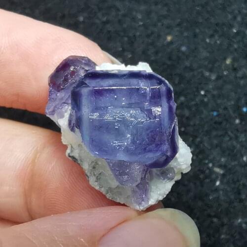 Natural blue-green fluorite mineral specimen aura meditation healing teaching collection home decoration ornament appreciation