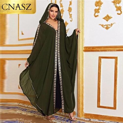 2020 New Arrivals Muslim Islamic Turkey Abaya Kimono Dubai Middle East Fashion Ladies Dress Kaftan