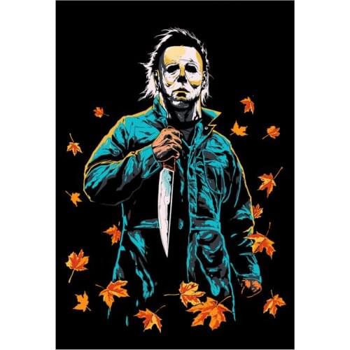 Halloween (2020) New Horror Thriller Movie Art Film Print Silk Poster Home Wall Decor 24x36inch