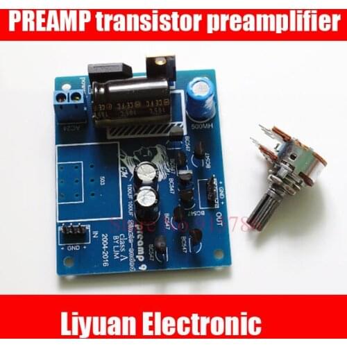 PREAMP transistor preamplifier / P9 single-ended pure power amplifier board