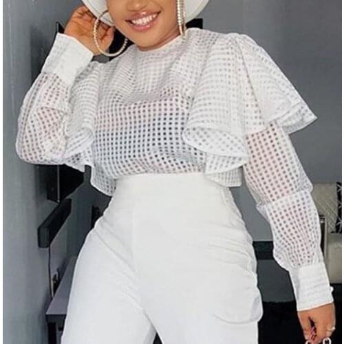 Sisjuly White Blouses