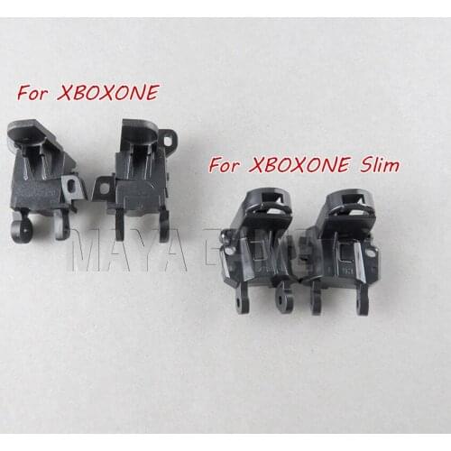 100sets For XBOXONE S Slim Controller Right Left / RT LT Bracket Support For Xbox One Trigger Button Frame Magnet Holder