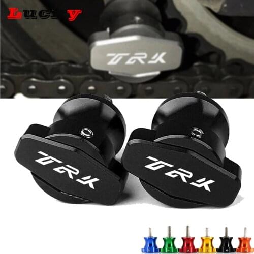 6M With Logo TRK For Benelli TRK 502 502X 251 TRK502 TRK502X TRK251 Motorcycle Accessories Swingarm Spools Stand Slider Screws