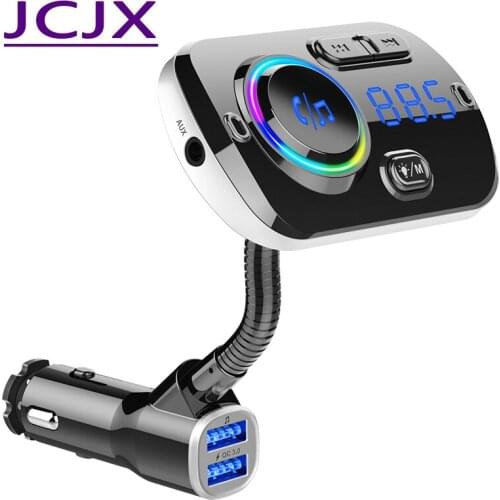 Car MP3 Music Player Bluetooth Receiver FM Transmitter QC3.0 Fast Charger Hands-free U Disk TF Card Music Player Accessories