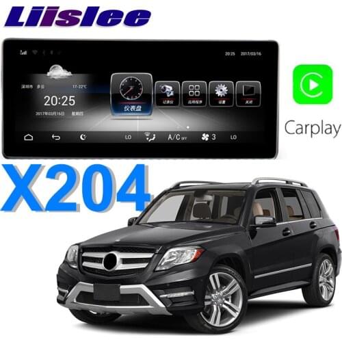 Liislee Car Multimedia Player NAVI For Mercedes Benz MB GLK Class X204 2013 2014 2015 2016 NTG Car Radio Stereo GPS Navigation