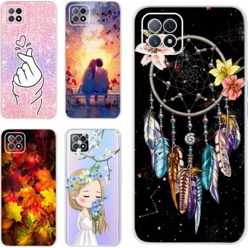 Cute 3D Printing Cover For Oppo A72 5G Case Oppo A53 A73 5G Soft Silicone Back Cover For Oppo A 53 73 72 OppoA53 OppoA73 5G Case