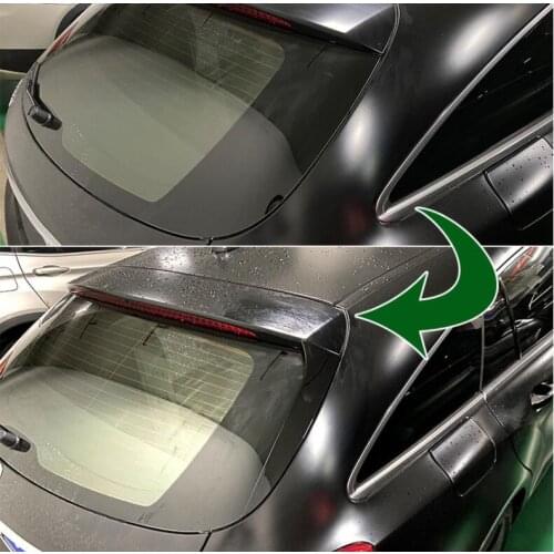 For Mercedes Benz CLS Class C218 Shootingbrake Rear Wing Side Spoiler Trim Cover Stickers Car rear window trim