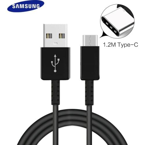 20 PCS Original USB Type C Cable for Samsung Galaxy S8 2A USB Type-C Fast Charger Mobile Phone Cables for Samsung S8 Plus S9