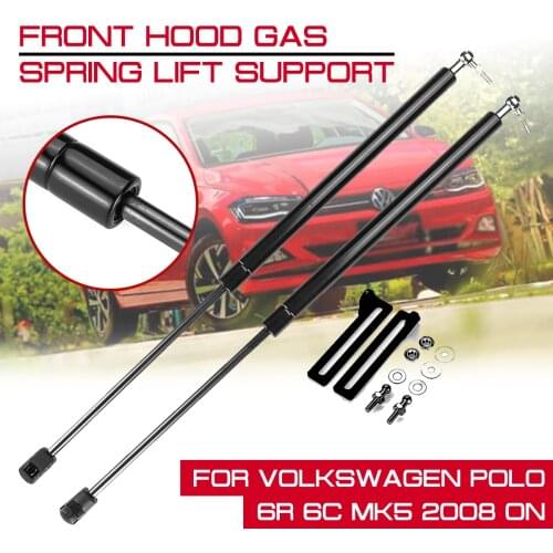 For Volkswagen For VW Polo 6R 6C MK5 2008 2009+ Refit Bonnet Hood Gas Shock Lift Strut Bars Support Rod Gas Spring