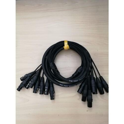 KL 1M 8-Channel XLR Male to XLR Female Snake Cable