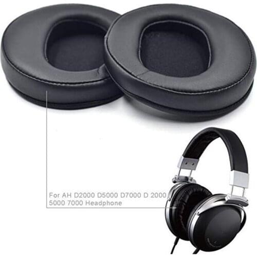 Soft Cushions Ear Pad Replacement For Denon AH-D2000 D5000 D7000 Headphones Memory Foam To Enhance Noise Blocking Earpads Eh
