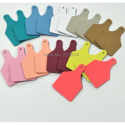 New Japan Steel Blade Blank Leather Ear Tag Lable Die Cut Rule Cutter Mold for DIY Leather Punch Crafts Tool 32x50mm