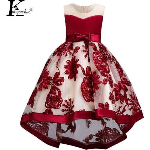 New Kids Dresses For Girls Wedding Dress Elegant Summer Baby Girl Dress Vestidos Costume Children Clothes Praty Dresses For Kids