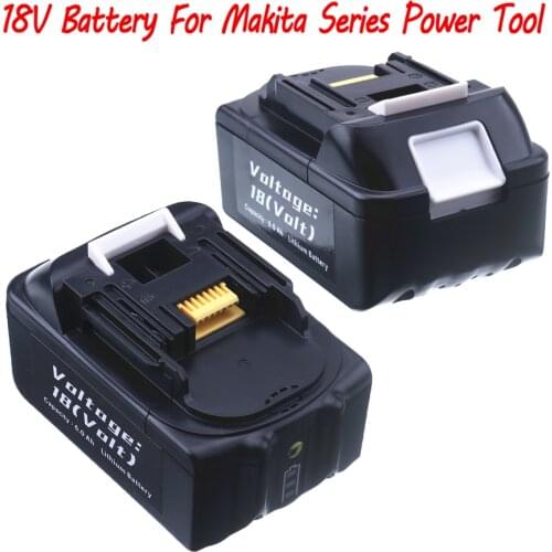 Upgrade 18V 6000mAh BL1860B Replacement Battery for Makita 18V Power Tools BL1830 BL1850B BL1840 BL1815 LXT400 Balance charing