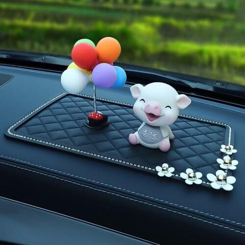 Anti-slip mat for car interior decoration anti-slip mat- [large format] no diamond 26.5 * 15cm 4 styles of car interior products