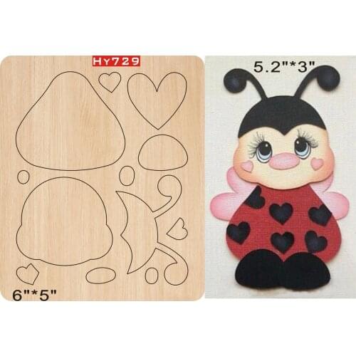 Insect cutting dies 2019 new die cut &wooden dies Suitable for common die cutting machines on the market