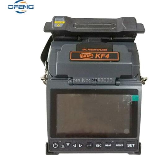 Free shipping Splicing-Machine Fiber-Optic Fusion-Splicer FTTH Handheld ILSINTECH KF4 Swift English-Menu