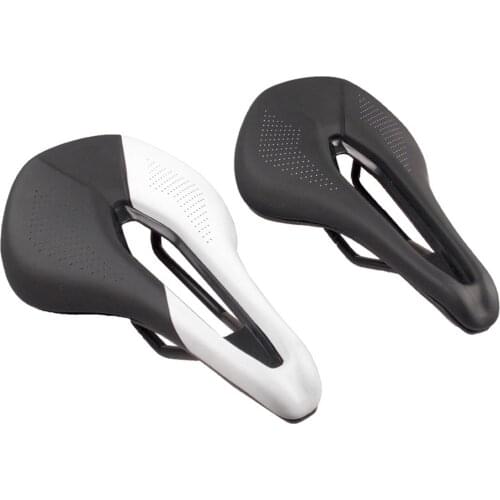 Bicycle Saddle Waterproof Bike Seat Wear-resistant PU Leather Hollow Road Bicycle Parts Cycling Seat Bike Cushion Bike Accessori