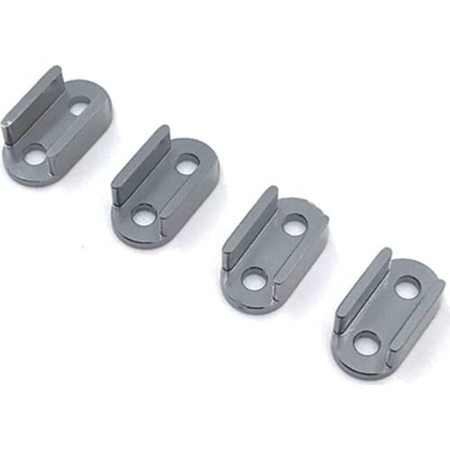 For WPL D12 B14 B24 B16 B36 RC Truck Car Upgrade Parts Shock Absorber Leaf Springs Fixed Seat Mounting Bracket