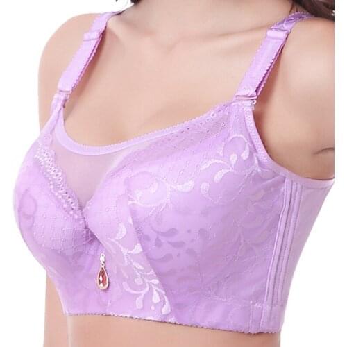 New Plus size thin 48def 110D 110E 110F push up bras women full cup adjustable womens underwears