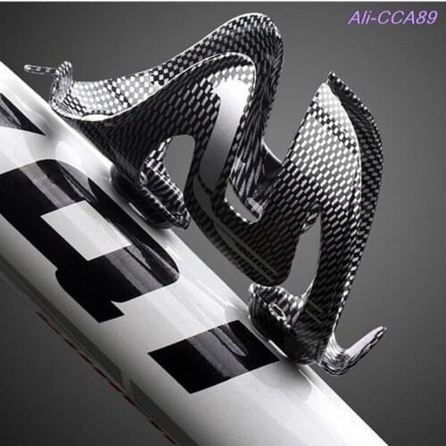 1Pc MTB Bike Road Bike Bottle Cage Carbon Fiber Glass Water Bottle Cage Bottle Holder Bicycle Accessories