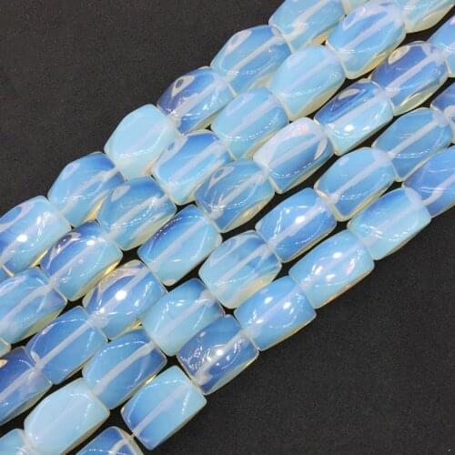 Moonstone Bead White Opal Opalite Faceted Cut Nugget 13x18 mm 10 pieces Fit For DIY Jewelry making