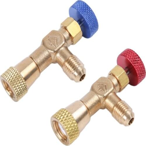 Fluorine Liquid Safety Valve R410 R22 Air Conditioning Refrigerant Adapter