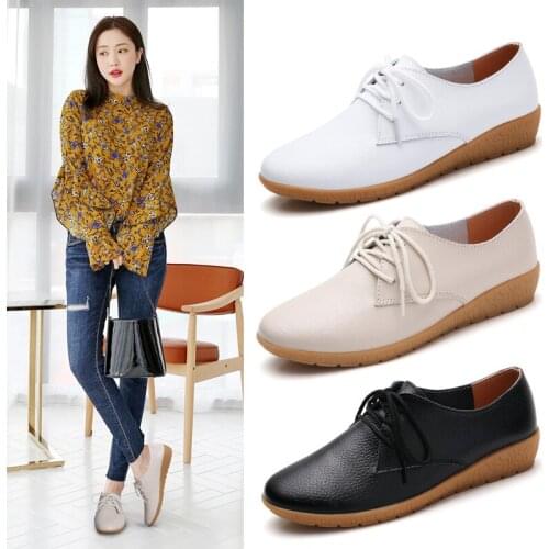 2020 New Women Sandals Summer Femme Flat Platform Heel Casual Shoes wedge heighten Fashion lace-up leather women shoes size35-41