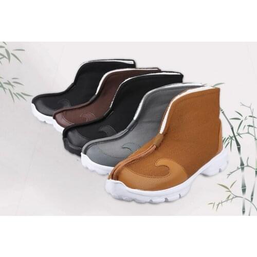 4color Autumn&Spring&Winter Buddhism buddha zen lay meditation sneakers taoist boots arhat shaolin monks kung fu shoes