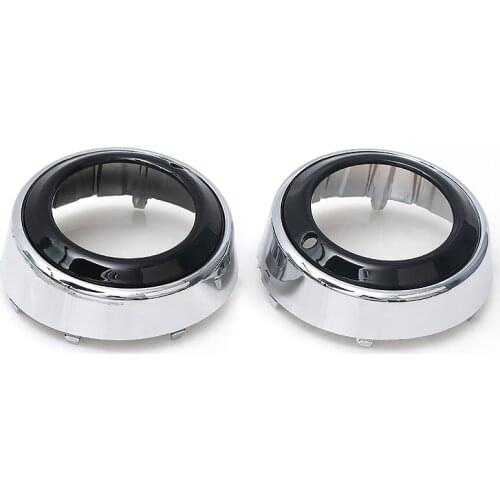 ABS Fog Lights Holes covers Car Front Fog Light Lamp Cover Frame For Mitsubishi Outlander 2010 2011 2012