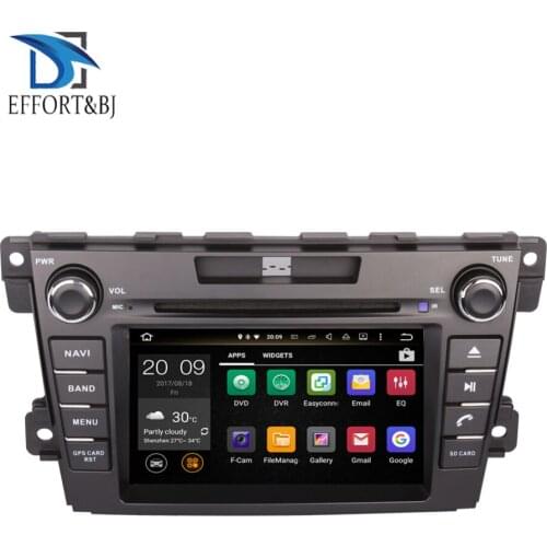 4G RAM Octa Core Android 9.0 Double din Car DVD Player GPS Navigation for Mazda CX-7 2007-2018 Car Video PC BT Head units system
