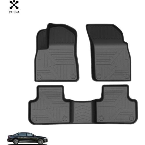 For AUDI Q8 2019-2020 Car Mats Specialized Custom TPE Black Waterproof Durable Floor Carpet Auto Accessories interior Modified