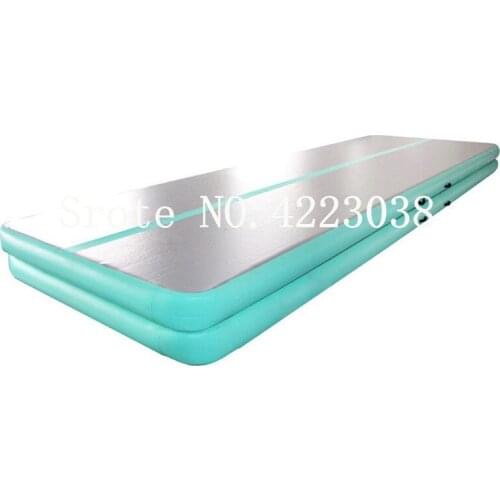 Free Shipping Door To Door 7m*1m*0.1m Inflatable Cheap Gymnastics Mattress Gym Tumble Airtrack Floor Tumbling Air Track For Sale