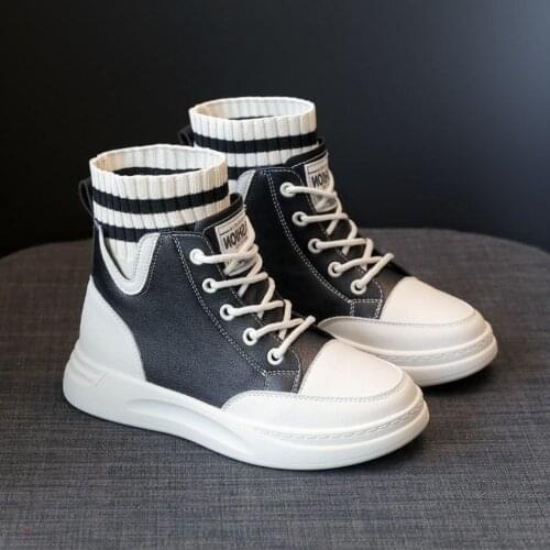 High Quality 2020 Autumn Winter Plush Children Boots Boys Girls Flat Shoes Soft Leather Keep Warm Kids Boots Ankle Boots Black