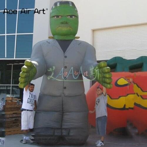 Giant 210 D oxford Halloween model inflatable Frankenstein model,Frankenstein monster zombie for event decoration