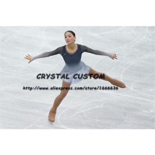 Custom Ice Skating Dresses Graceful New Brand Figure Skating Dresses For Competition DR4224