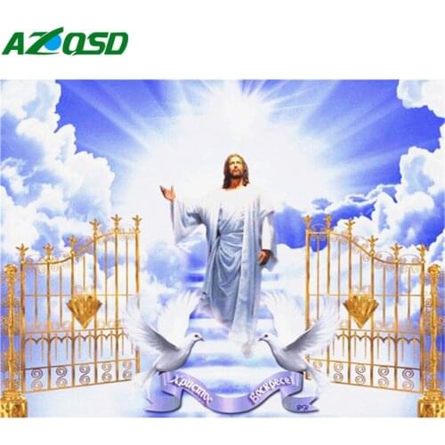 AZQSD DIY Diamond Embroidery Religious 5d Diamond Painting Icon Picture Of Rhinestones Handmade Gift Full Square Drill