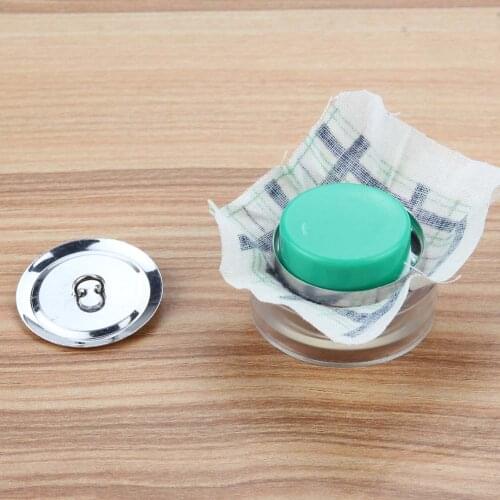 DIY Bag Cloth Buckle Kits Press Button Cloth Base Semi-finished Products with 1 Set Tools LXY9 JY16