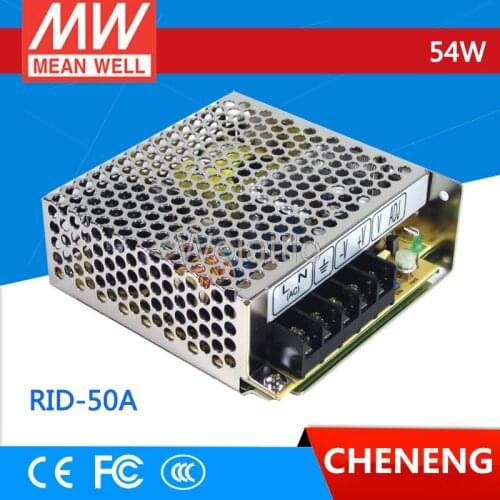 MEAN WELL original RID-50A meanwell RID-50 54W Dual Output Switching Power Supply
