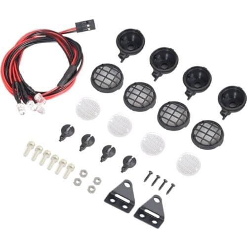 A Set of Rc Model Tools Car Lights for 1/24 Model Car Universal Edition Toy Car Collector Model Supplies