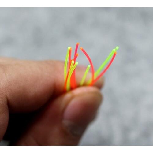 50cm archery fiber optic bow sight pin diameters 0.5mm 0.75mm 1mm yellow,green,red bow accessories for slingshot