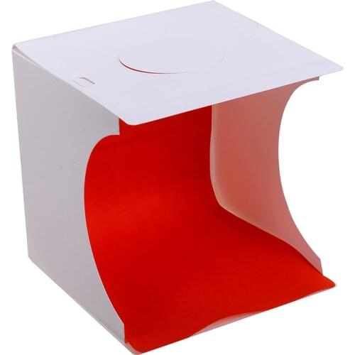 Photography Assistance Studio Background LED Softbox Folding Photography Lightbox Box Waterproof Jewelry Toys Watches Photo