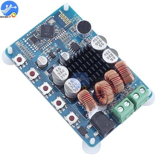 TPA3116 Amplifiers Board Wireless Bluetooth 4.0 Digital Audio Receiver Amplifier Board 50W* 2 Sound Speaker Receiver With Mic