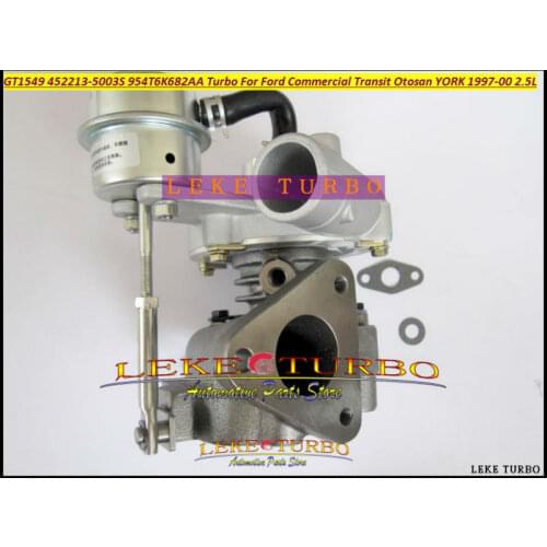 GT1549 452213 452213-0003 X4T6K682AA Y4T6K682AA Turbo Turbocharger For Ford Commercial Transit van 96- For Otosan YORK 2.5L TDI