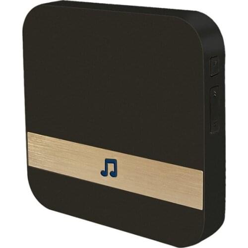 Fine-quality Plug-in Chime Visual Doorbell with WiFi Wireless Doorbell App Voice Tips for Visitors Waterproof