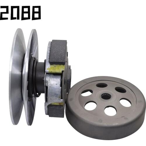 Applicable to Yamaha Majesti 250 YP250 300 Majesty250 rear pulley rear clutch assembly JL250 LH300 250cc ATV Quad Buggy